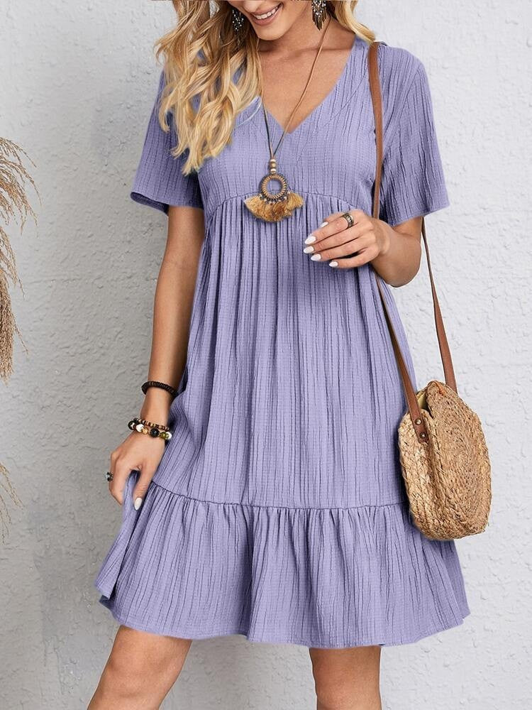 Soleil Ruffle Tiered Dress
