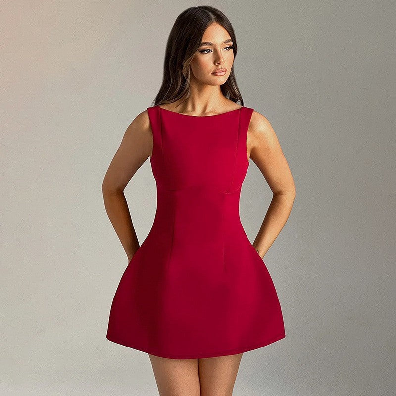 Verona Backless Mini Dress