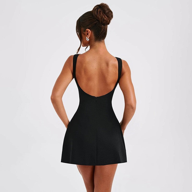 Verona Backless Mini Dress