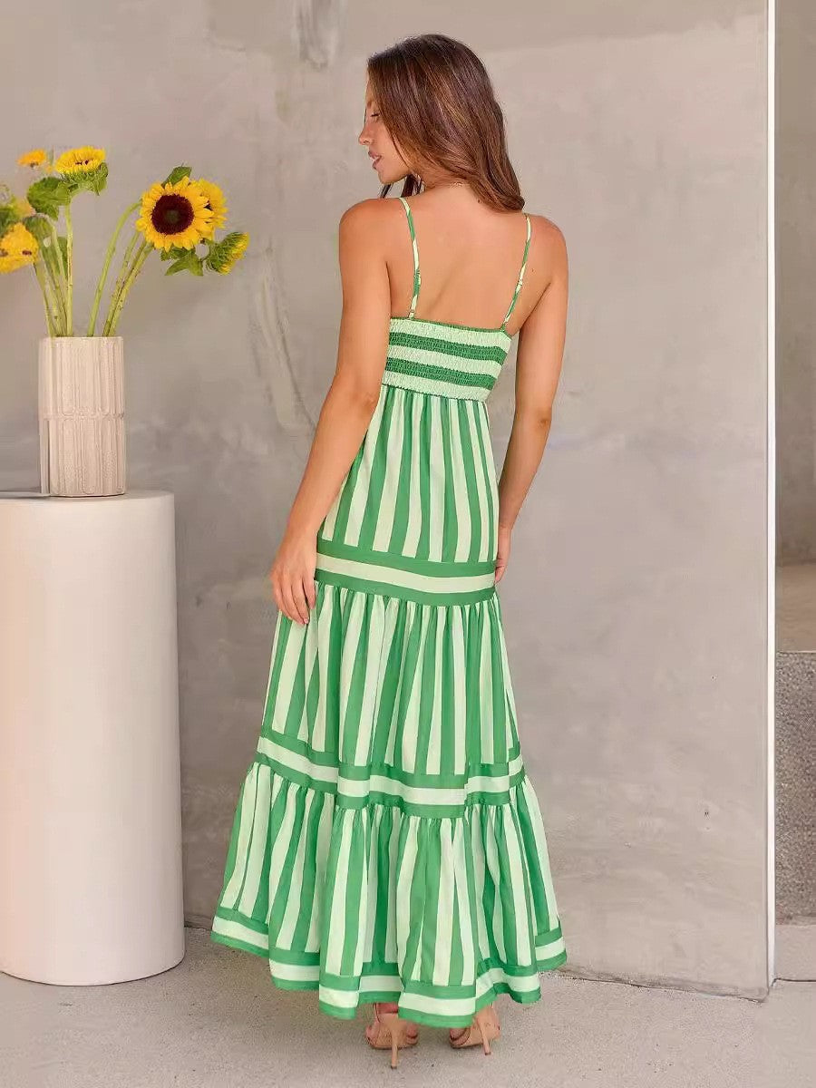 Caye Striped Maxi with Pockets