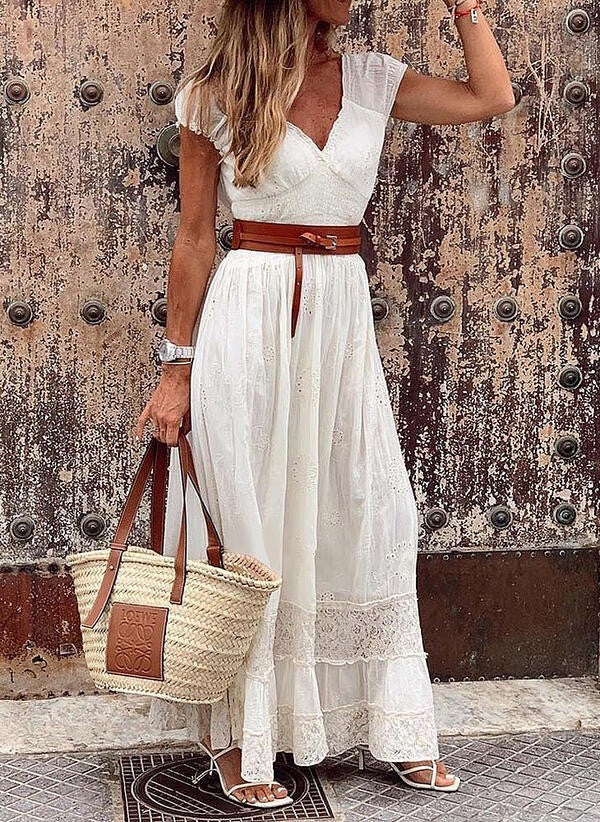 Celeste Lace Panel Maxi