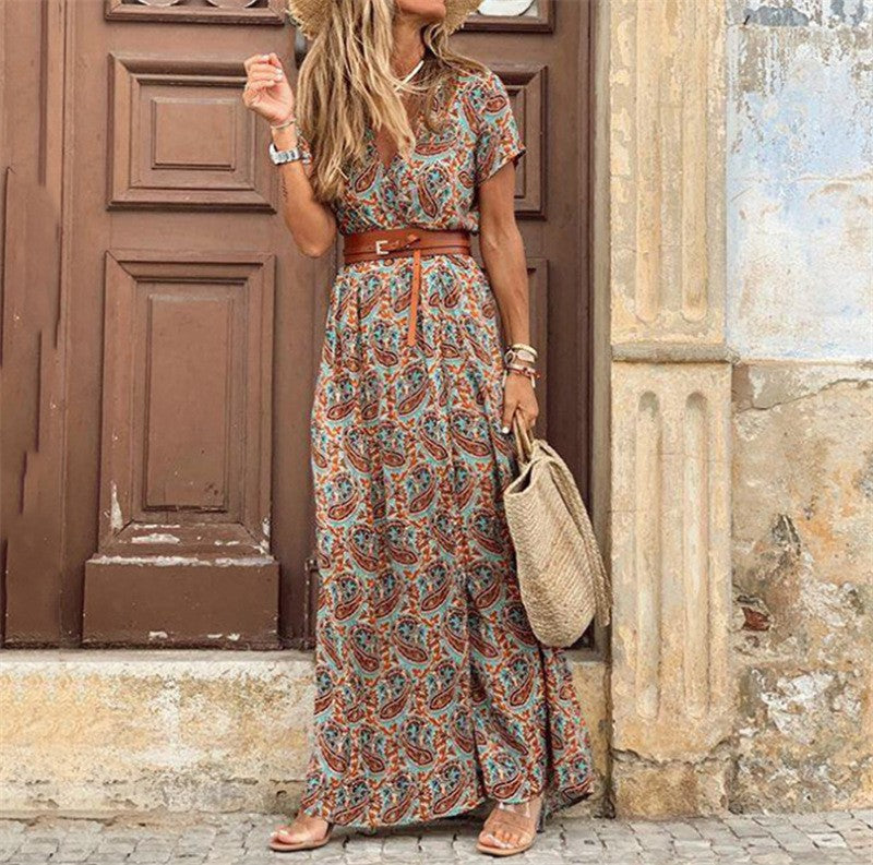 Celeste Lace Panel Maxi