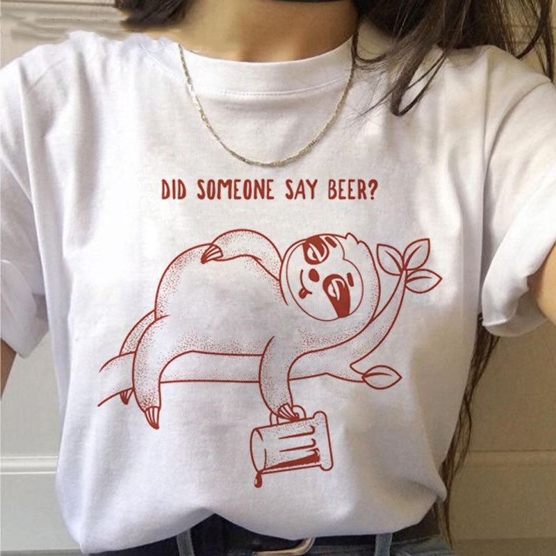 Sylvie Sloth Print Tee