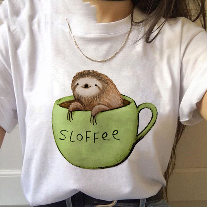 Sylvie Sloth Print Tee