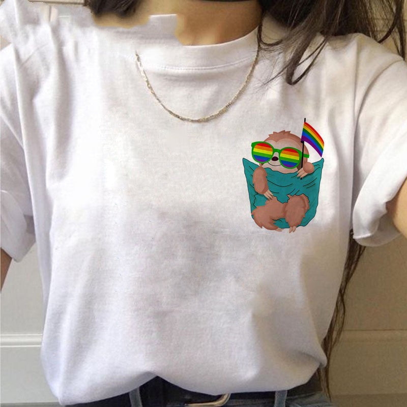 Sylvie Sloth Print Tee