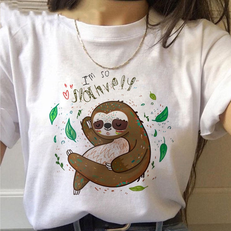 Sylvie Sloth Print Tee